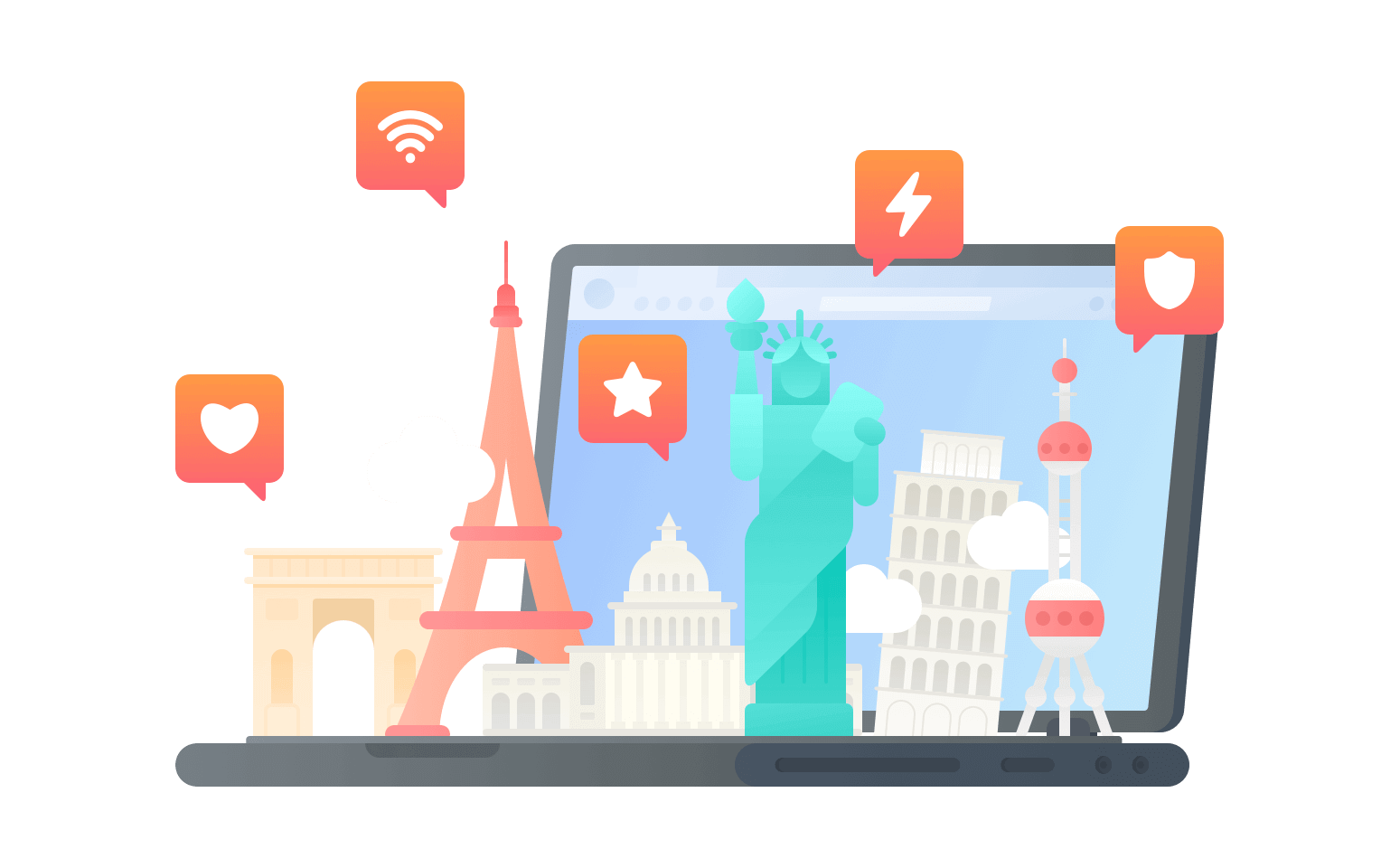 在密克罗尼西尼群岛连接到中国vpn - 大陆VPN
